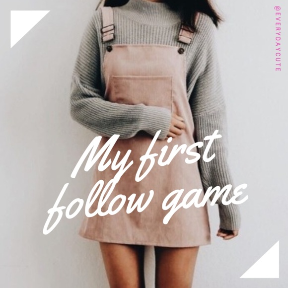 💗 FOLLOW GAME 💗 - Picture 1 of 1